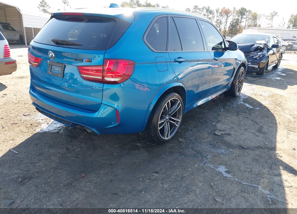 2017 BMW X5 M VIN: 5YMKT6C38H0U39135