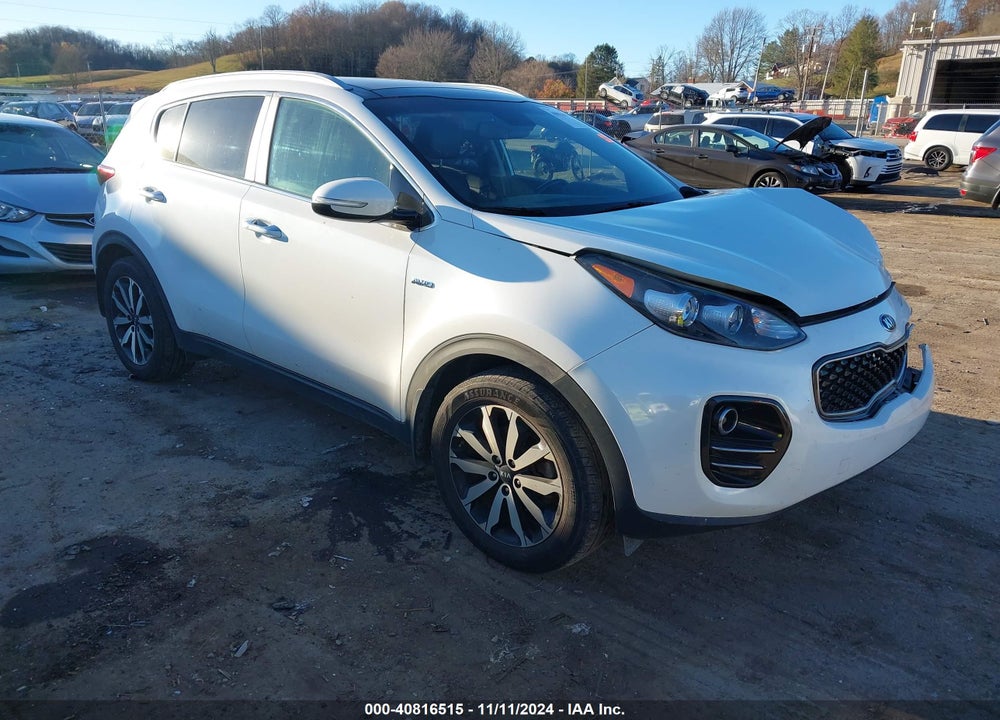 2017 KIA SPORTAGE EX VIN: KNDPNCACXH7287182