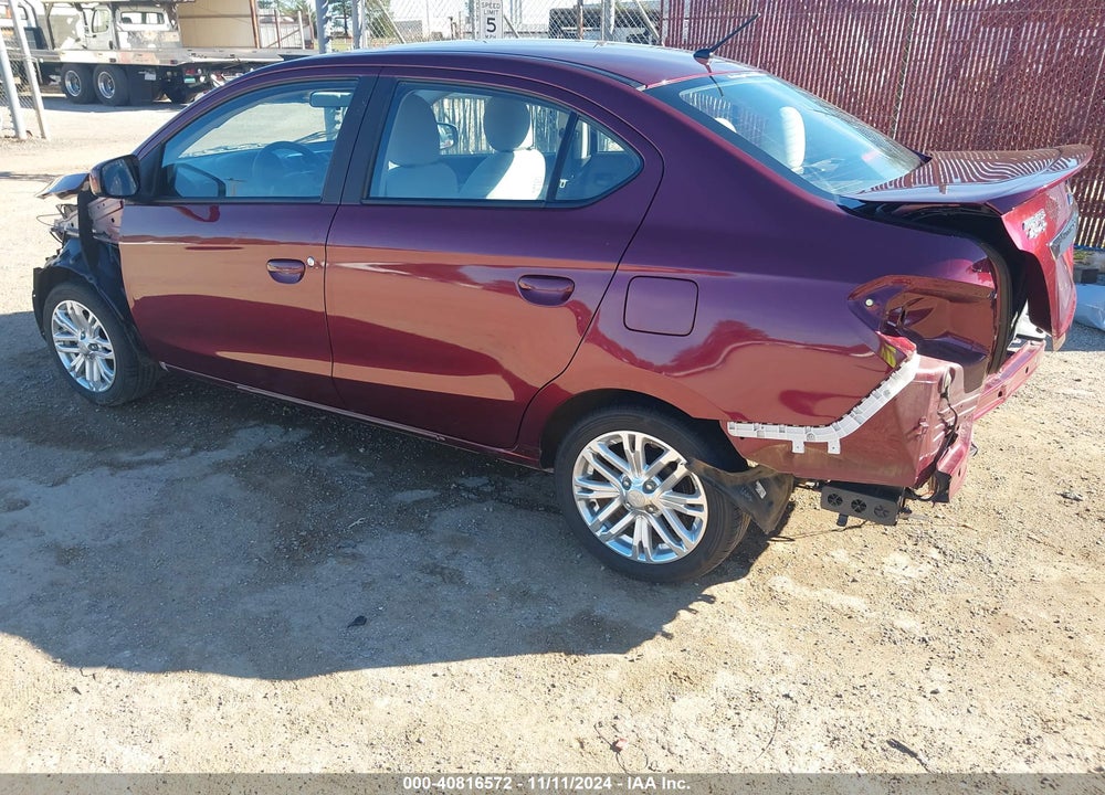 2021 MITSUBISHI MIRAGE G4 CARBONITE EDITION/ES/LE VIN: ML32FUFJ0MHF05435