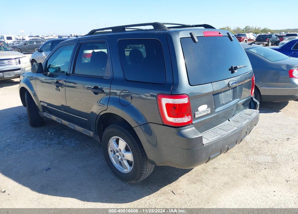 2008 FORD ESCAPE XLT VIN: 1FMCU03Z58KB47678