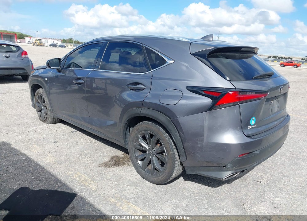 2019 LEXUS NX 300 F-SPORT VIN: JTJYARBZ9K2148961