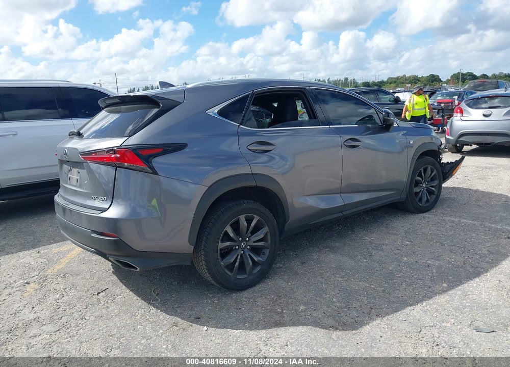 2019 LEXUS NX 300 F-SPORT VIN: JTJYARBZ9K2148961
