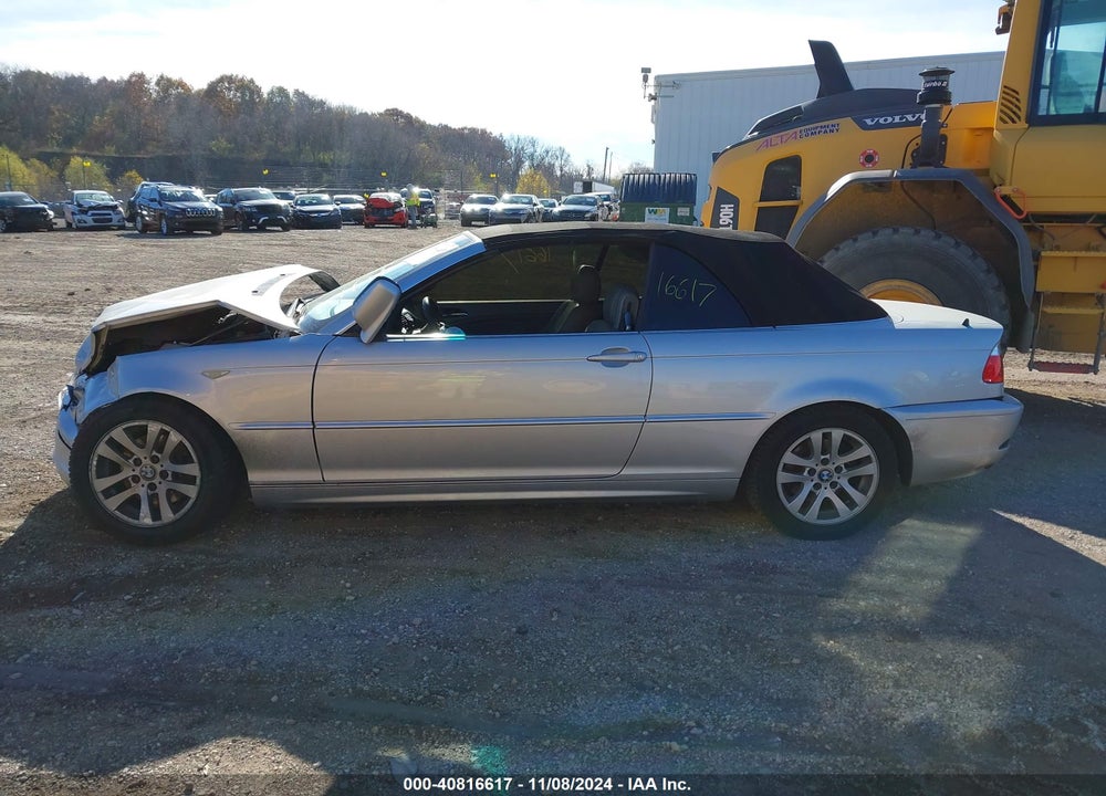 2006 BMW 325CI VIN: WBABW33426PX86534