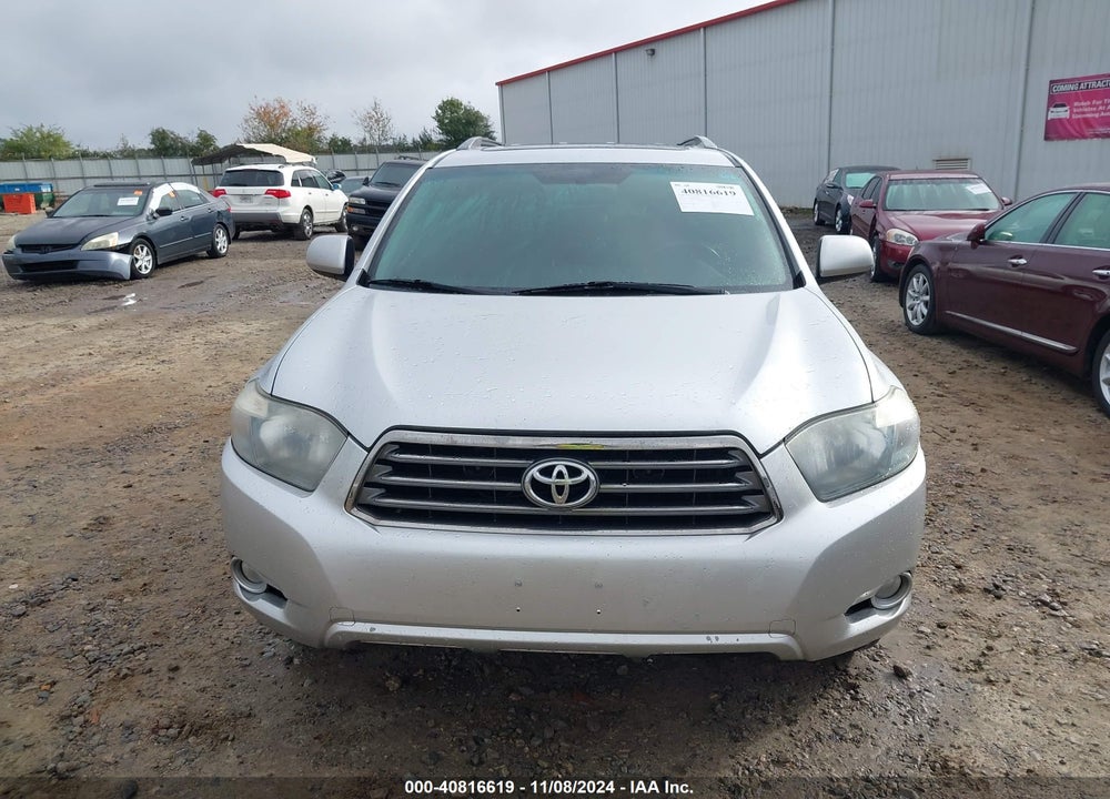 2010 TOYOTA HIGHLANDER SPORT VIN: 5TDEK3EH9AS006183