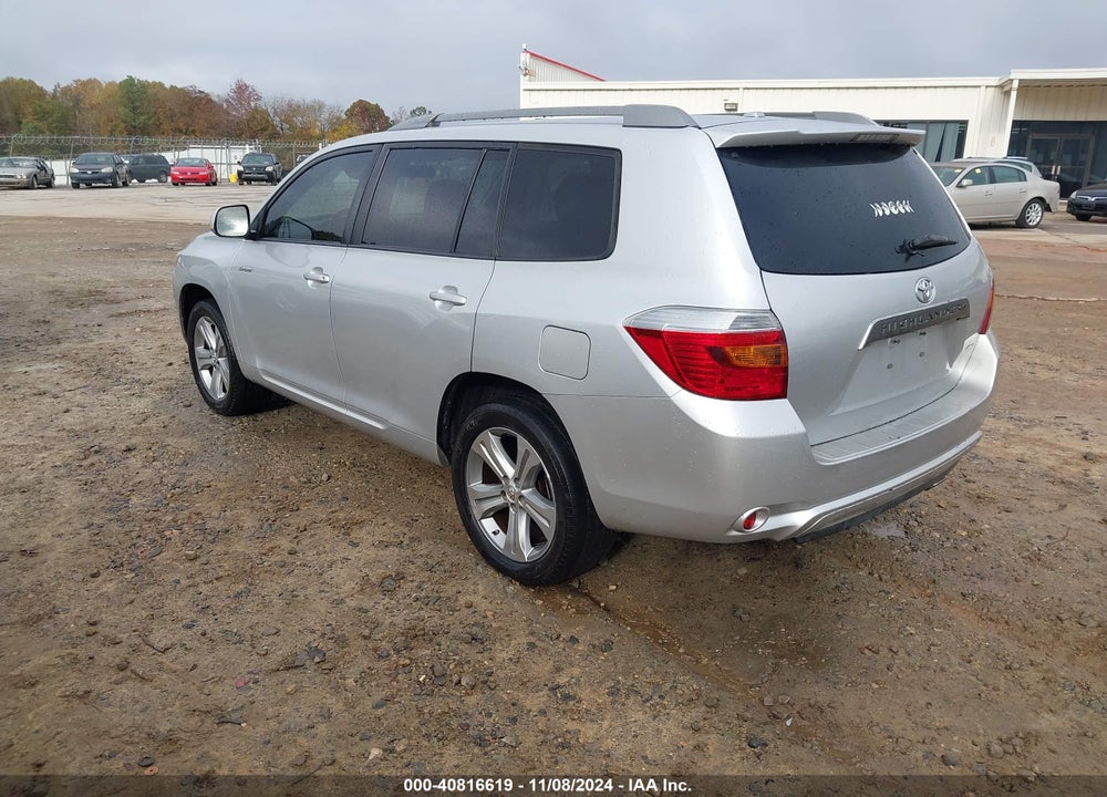2010 TOYOTA HIGHLANDER SPORT VIN: 5TDEK3EH9AS006183