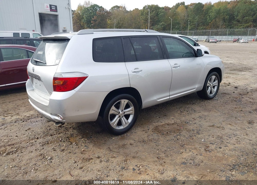 2010 TOYOTA HIGHLANDER SPORT VIN: 5TDEK3EH9AS006183