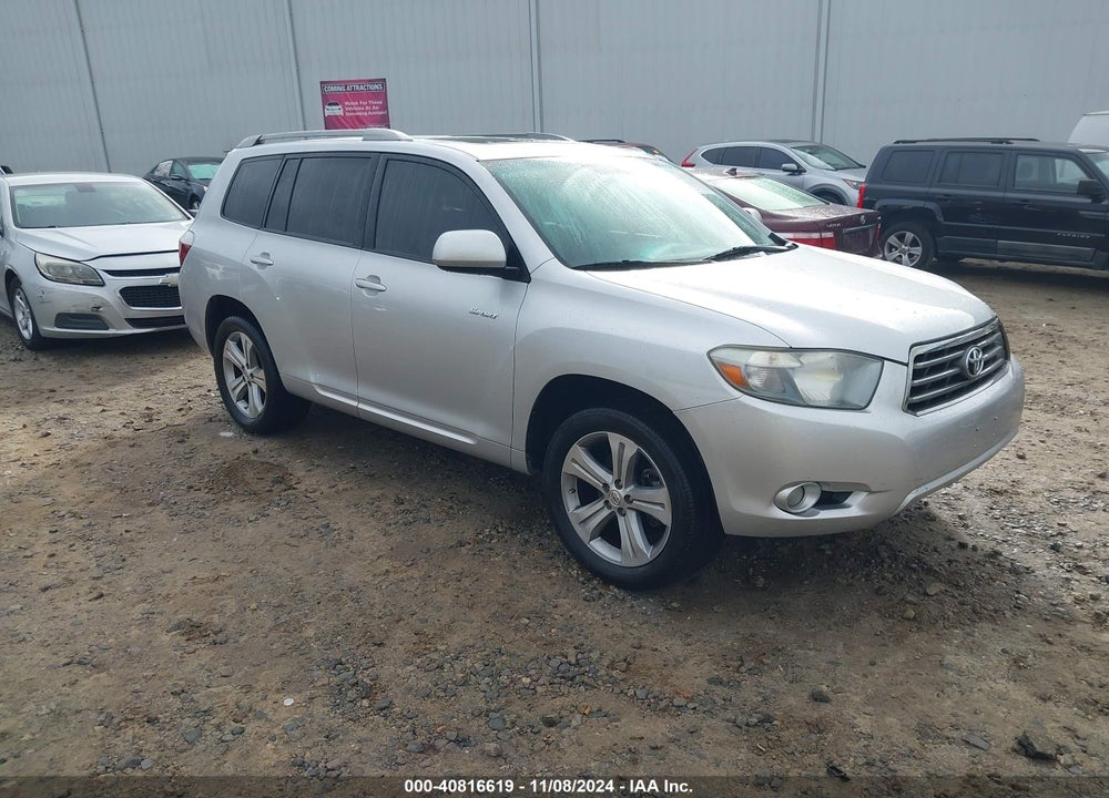 2010 TOYOTA HIGHLANDER SPORT VIN: 5TDEK3EH9AS006183