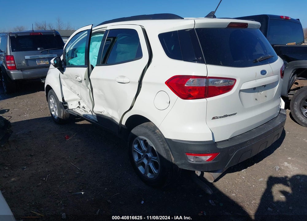 2020 FORD ECOSPORT SE VIN: MAJ6S3GL1LC368945