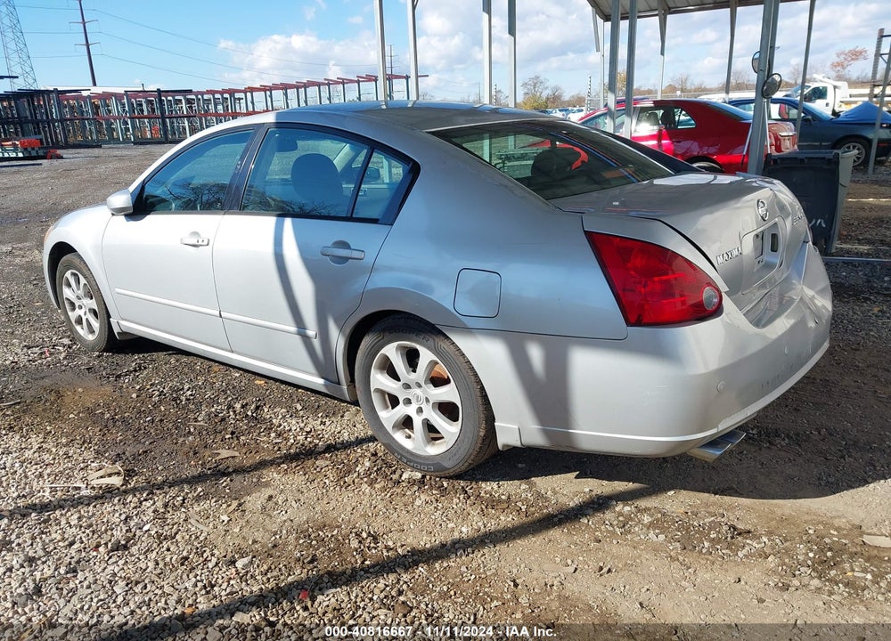 2007 NISSAN MAXIMA 3.5 SL VIN: 1N4BA41E67C828463