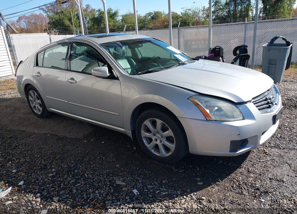 2007 NISSAN MAXIMA 3.5 SL VIN: 1N4BA41E67C828463
