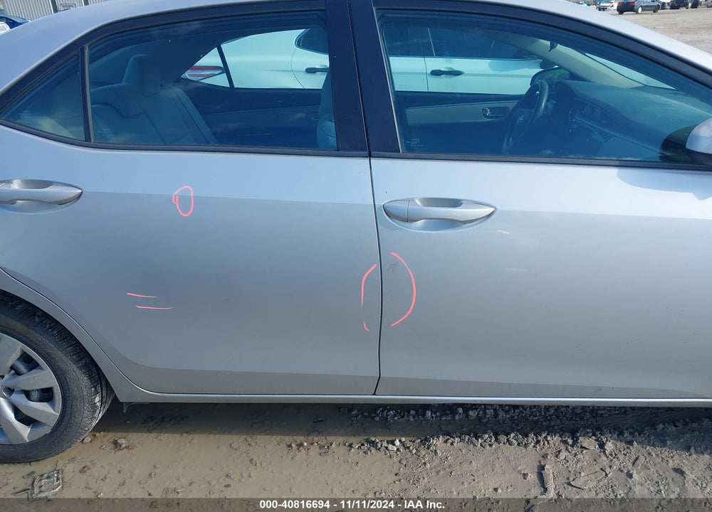 2014 TOYOTA COROLLA LE VIN: 2T1BURHE2EC131459