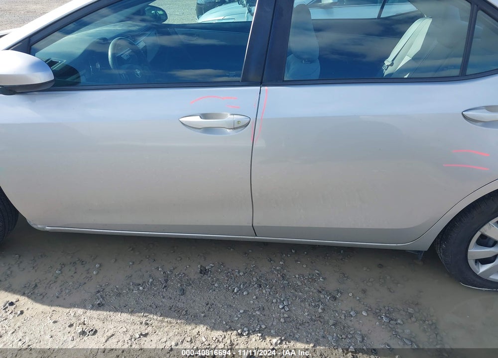2014 TOYOTA COROLLA LE VIN: 2T1BURHE2EC131459