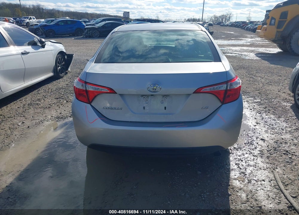 2014 TOYOTA COROLLA LE VIN: 2T1BURHE2EC131459