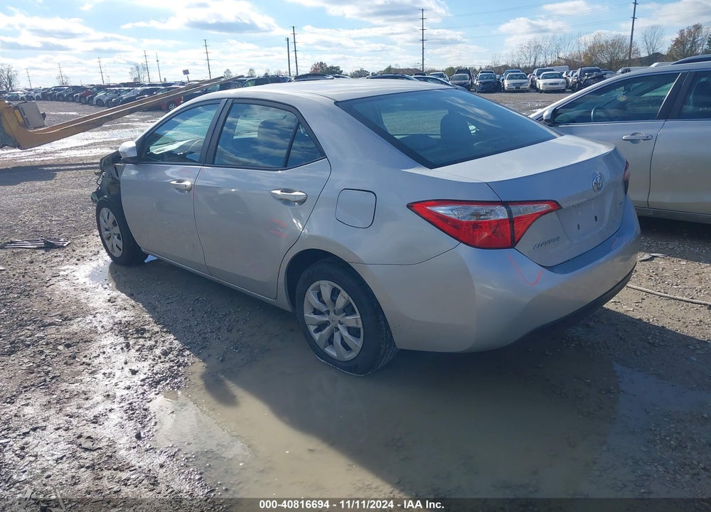 2014 TOYOTA COROLLA LE VIN: 2T1BURHE2EC131459