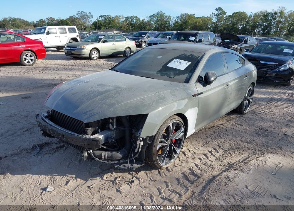 2022 AUDI S5 SPORTBACK VIN: WAUC4CF55NA009331