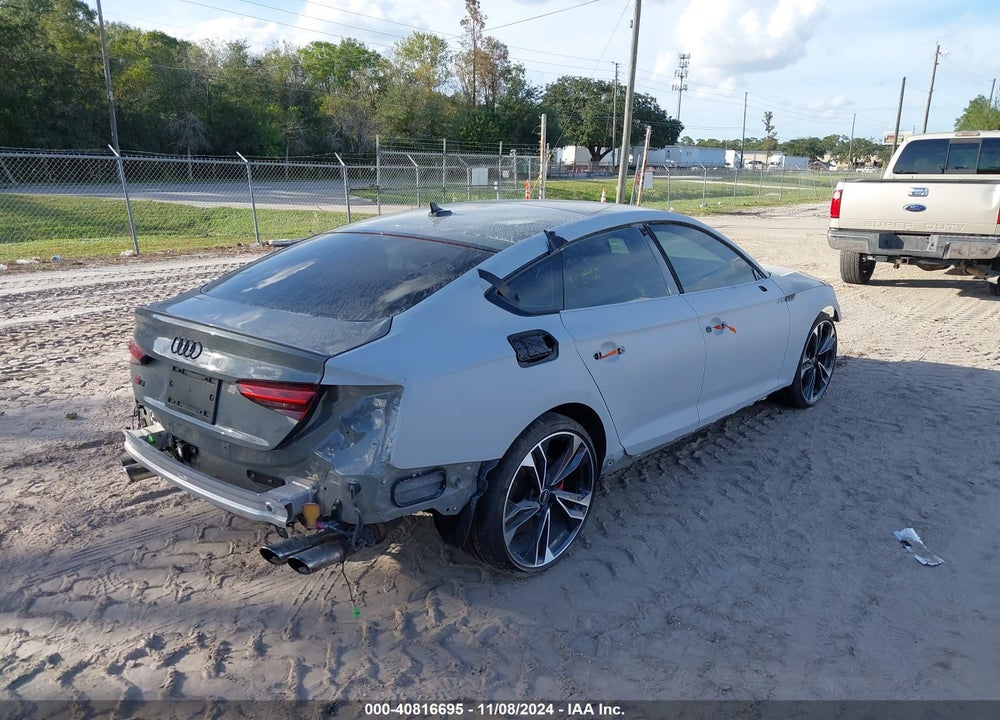 2022 AUDI S5 SPORTBACK VIN: WAUC4CF55NA009331
