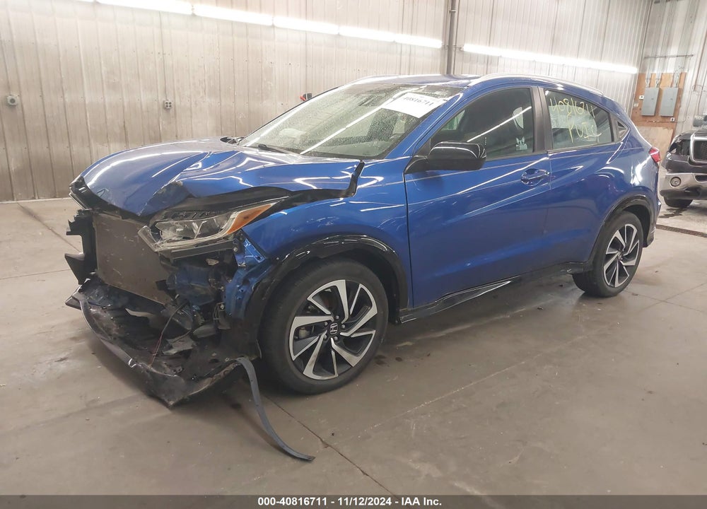 2019 HONDA HR-V SPORT VIN: 3CZRU6H10KG719642