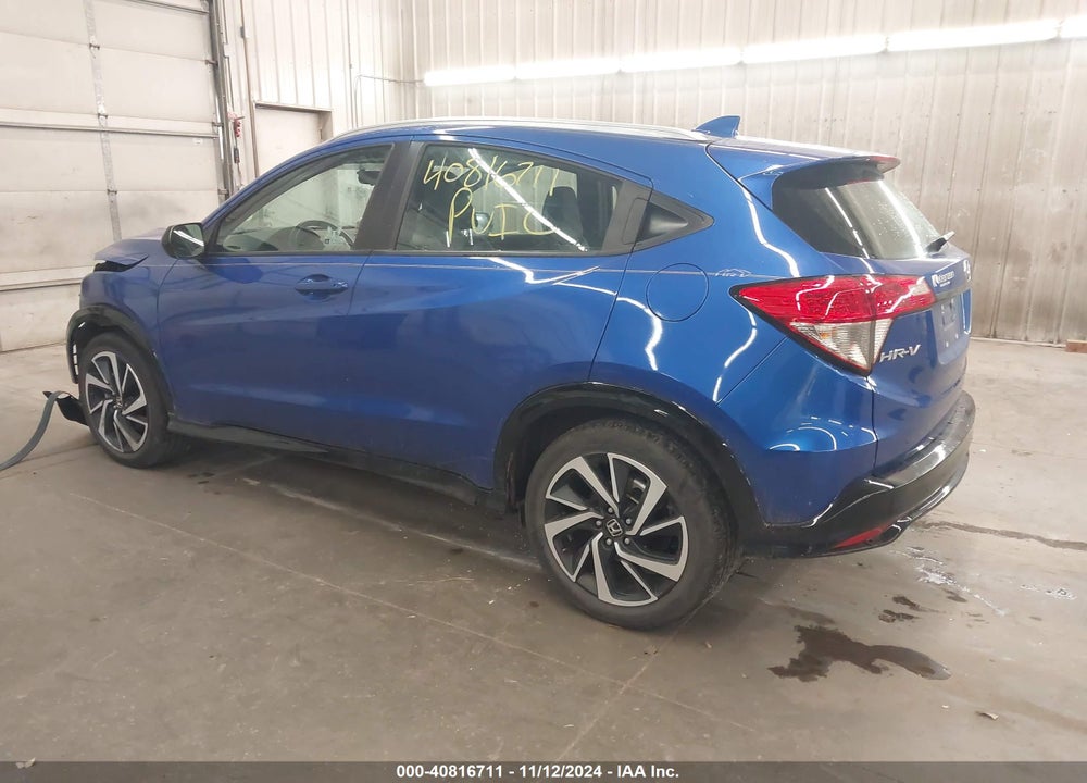 2019 HONDA HR-V SPORT VIN: 3CZRU6H10KG719642