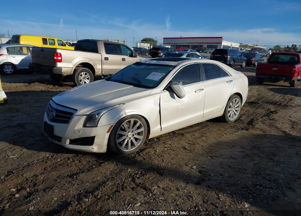 2013 CADILLAC ATS LUXURY VIN: 1G6AH5R36D0115203