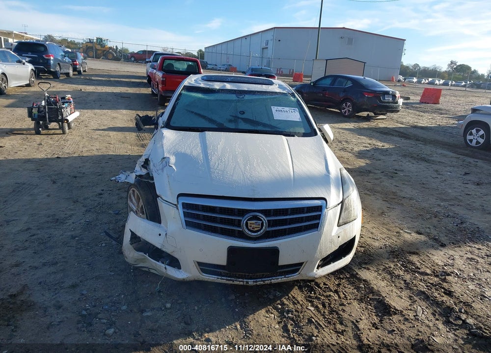 2013 CADILLAC ATS LUXURY VIN: 1G6AH5R36D0115203