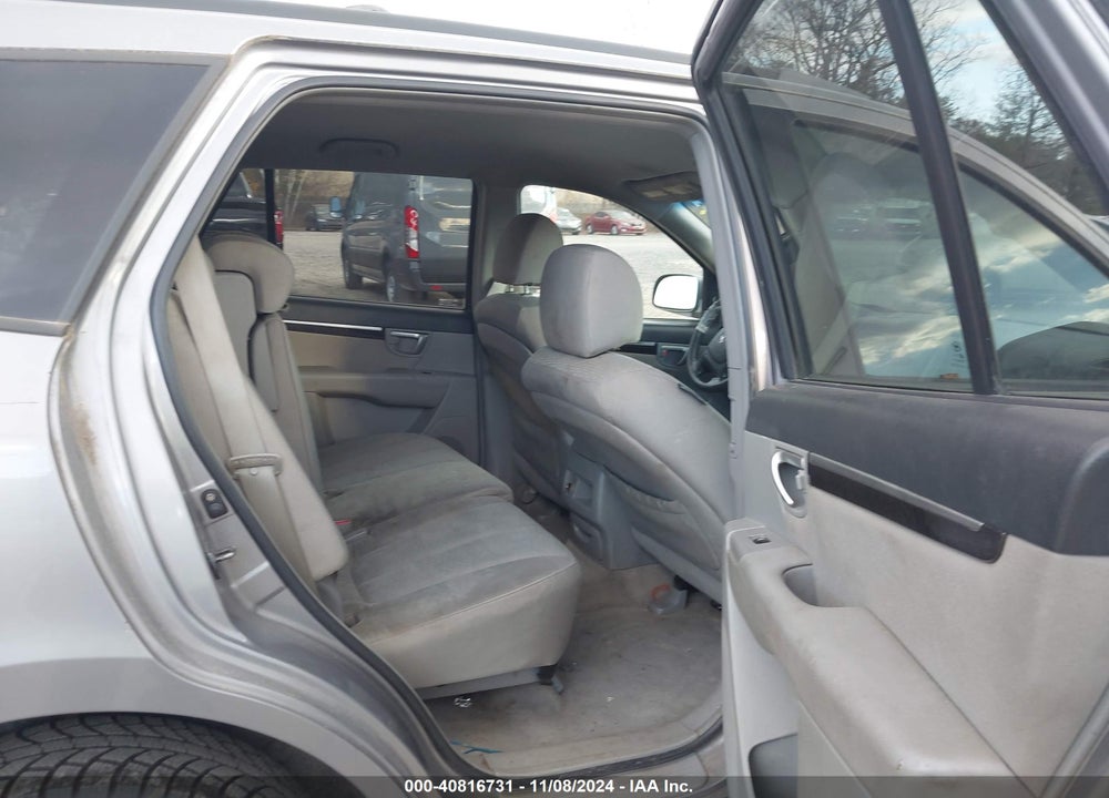 2007 HYUNDAI SANTA FE GLS VIN: 5NMSG73DX7H101438