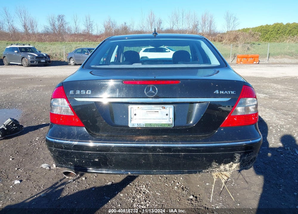 2007 MERCEDES-BENZ E 350 4MATIC VIN: WDBUF87X27B143109