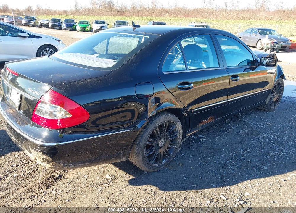 2007 MERCEDES-BENZ E 350 4MATIC VIN: WDBUF87X27B143109