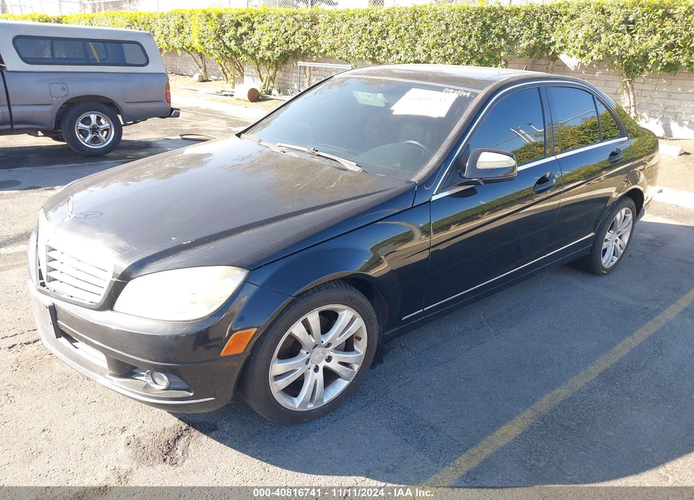 2008 MERCEDES-BENZ C 300 LUXURY/SPORT VIN: WDDGF54X38R033413
