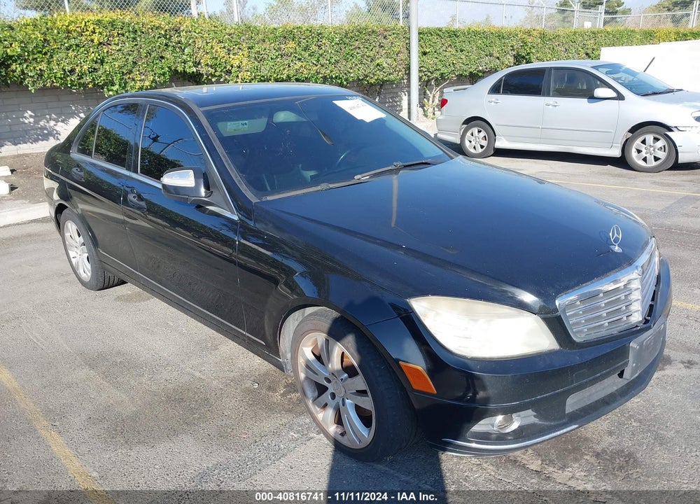 2008 MERCEDES-BENZ C 300 LUXURY/SPORT VIN: WDDGF54X38R033413