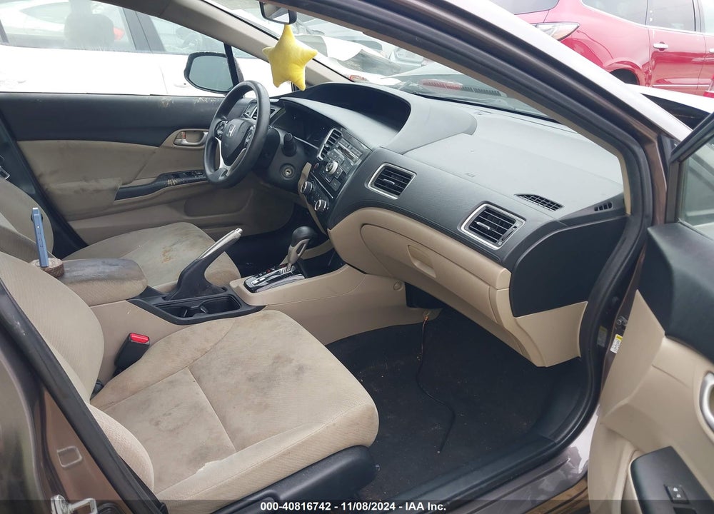2013 HONDA CIVIC LX VIN: 19XFB2F51DE240819
