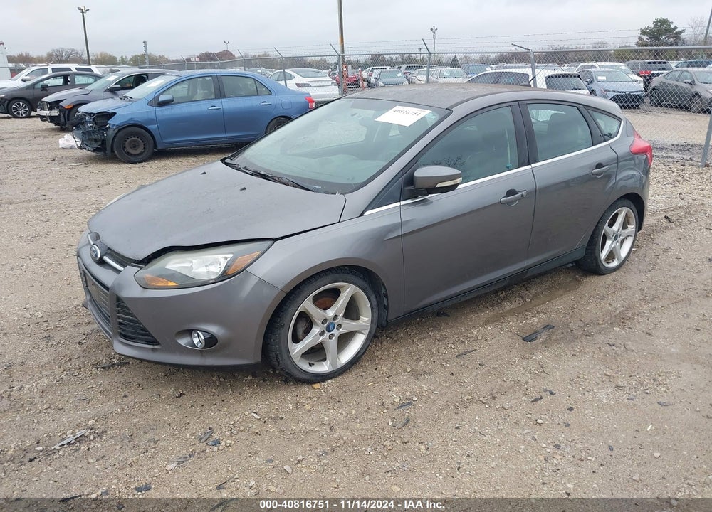 2013 FORD FOCUS TITANIUM VIN: 1FADP3N25DL270084