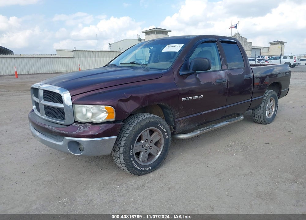2004 DODGE RAM 1500 SLT/LARAMIE VIN: 1D7HA18N44J214002