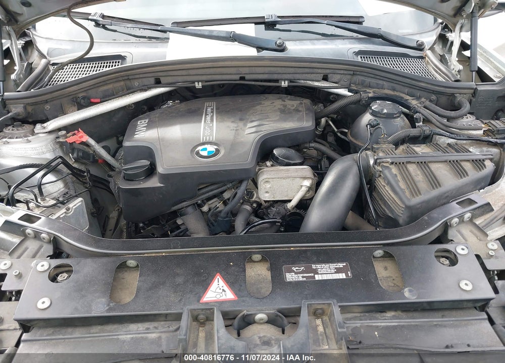 2013 BMW X3 XDRIVE28I VIN: 5UXWX9C57D0A24448