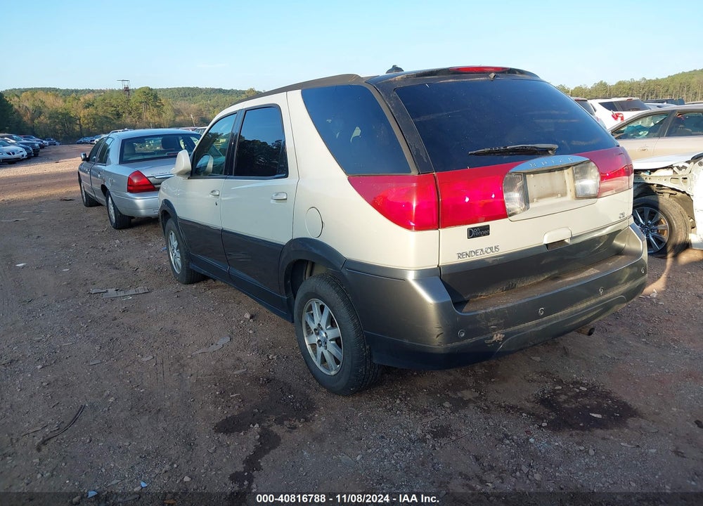2004 BUICK RENDEZVOUS CX VIN: 3G5DA03E24S587426