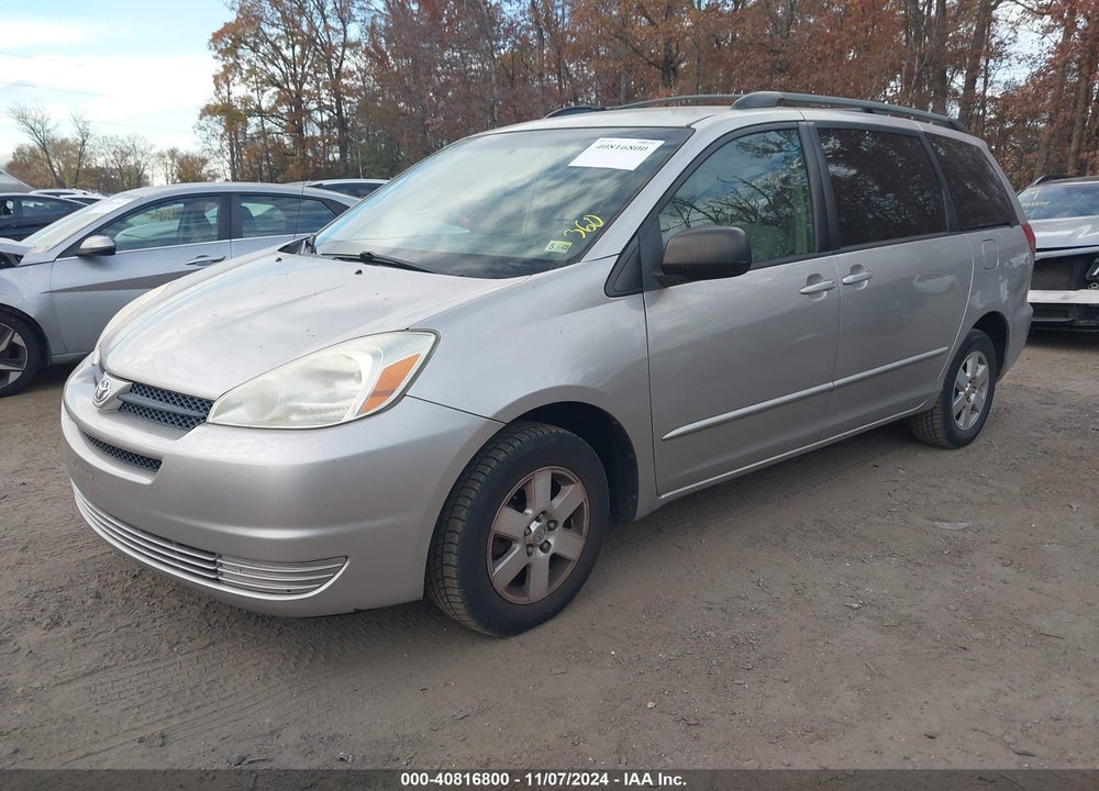 2005 TOYOTA SIENNA LE VIN: 5TDZA23C55S236816