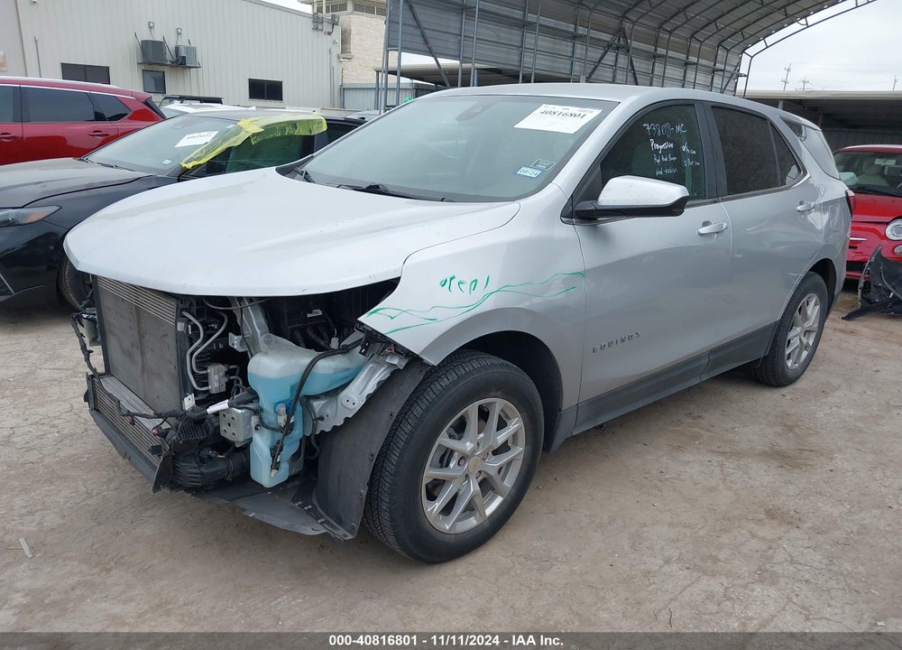 2022 CHEVROLET EQUINOX VIN: 3GNAXTEV1NL137486