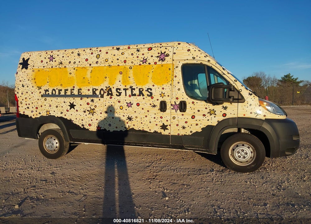 2021 RAM PROMASTER 2500 HIGH ROOF 159 WB VIN: 3C6LRVDG5ME543923