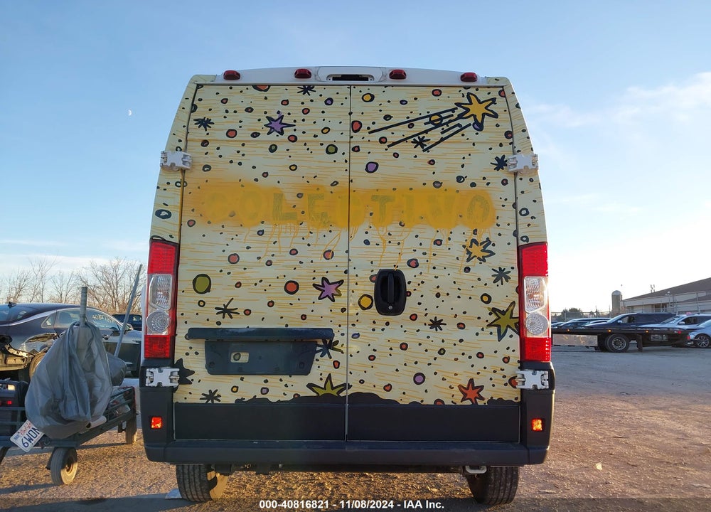 2021 RAM PROMASTER 2500 HIGH ROOF 159 WB VIN: 3C6LRVDG5ME543923