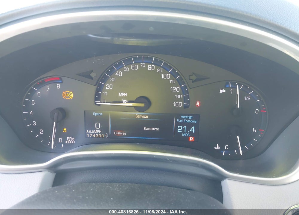 2013 CADILLAC SRX LUXURY COLLECTION VIN: 3GYFNGE37DS527355