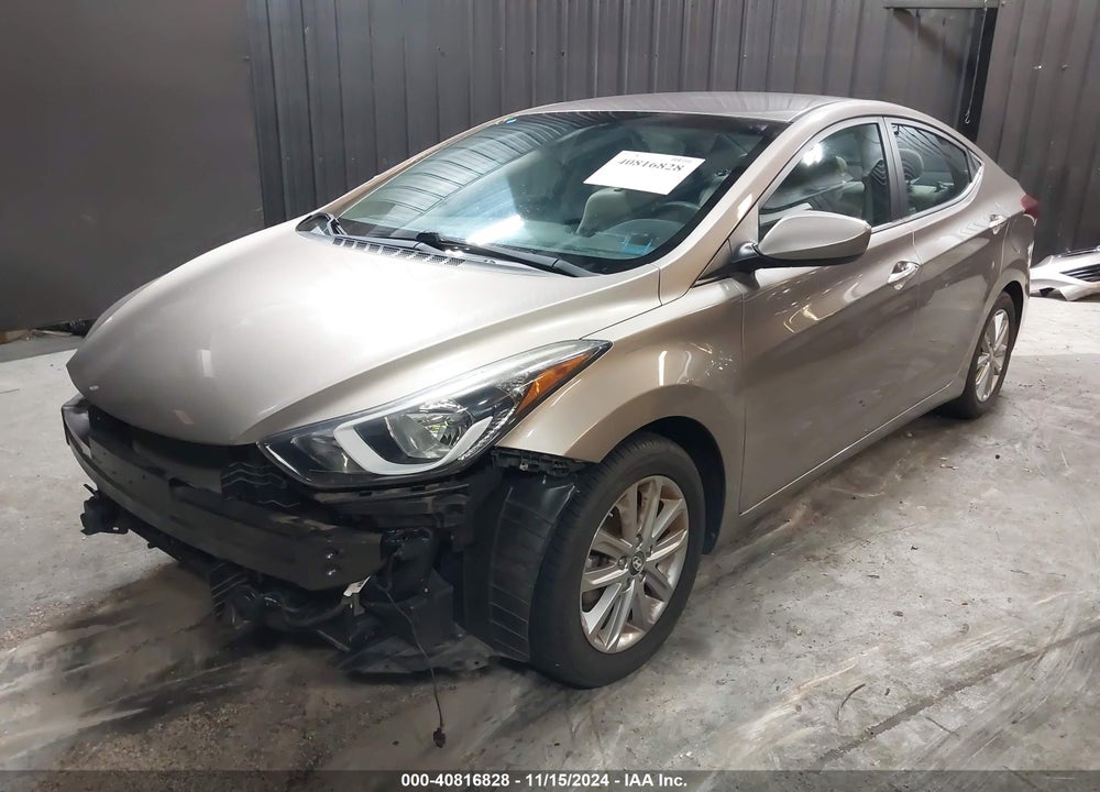 2015 HYUNDAI ELANTRA SE VIN: 5NPDH4AE7FH559956