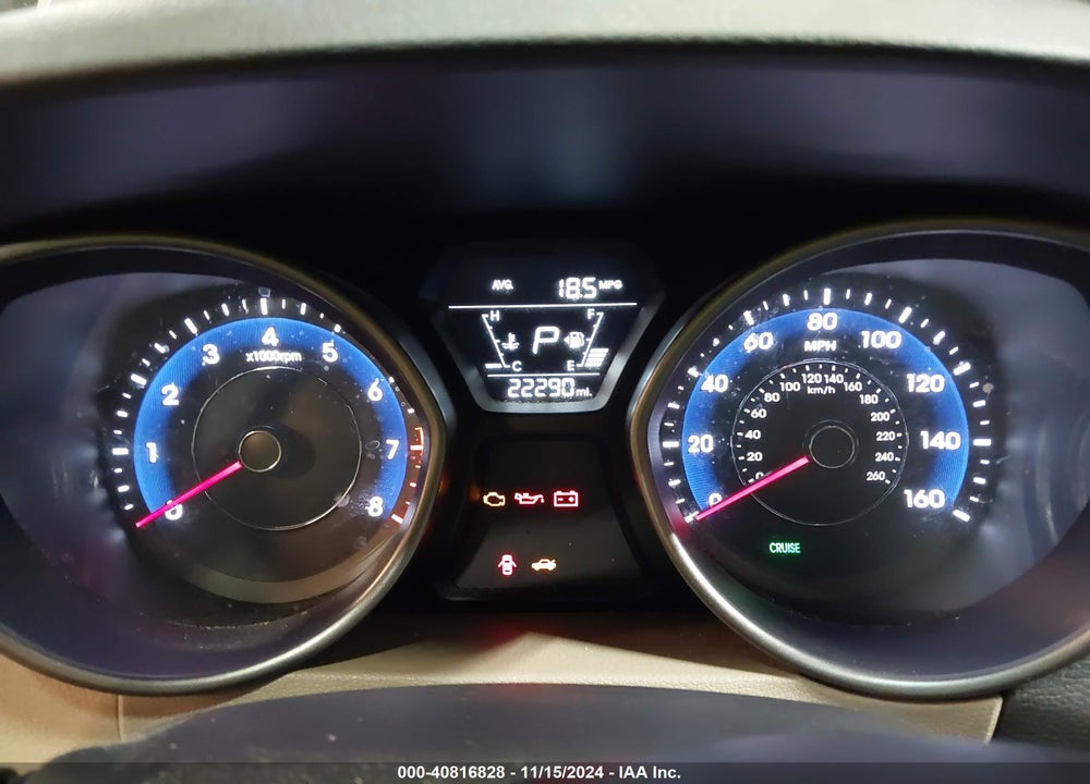 2015 HYUNDAI ELANTRA SE VIN: 5NPDH4AE7FH559956