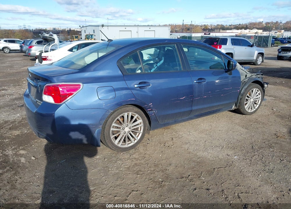 2012 SUBARU IMPREZA 2.0I PREMIUM VIN: JF1GJAD61CH006997