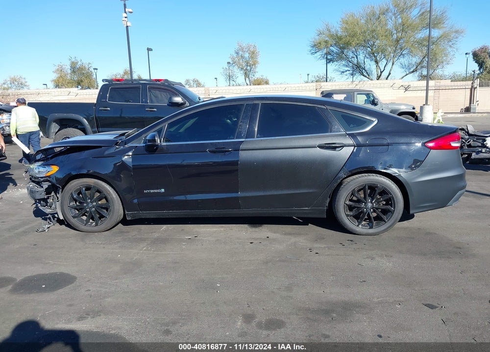 2019 FORD FUSION HYBRID SE VIN: 3FA6P0LU7KR220734