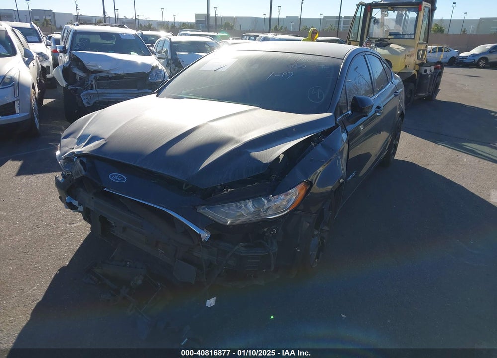 2019 FORD FUSION HYBRID SE VIN: 3FA6P0LU7KR220734