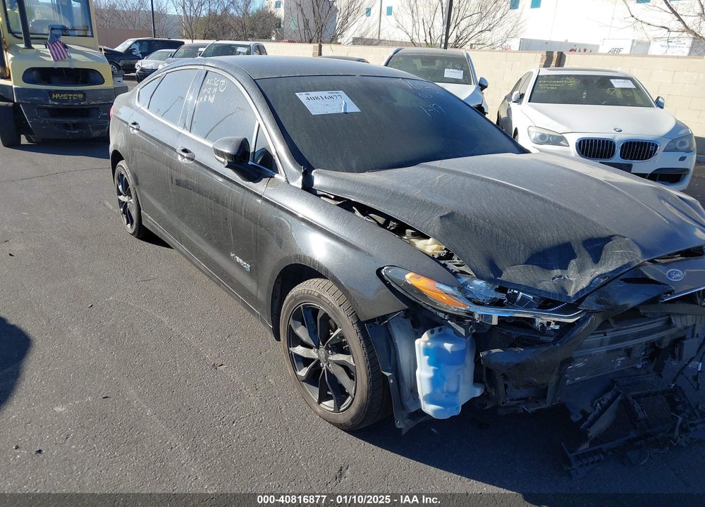 2019 FORD FUSION HYBRID SE VIN: 3FA6P0LU7KR220734