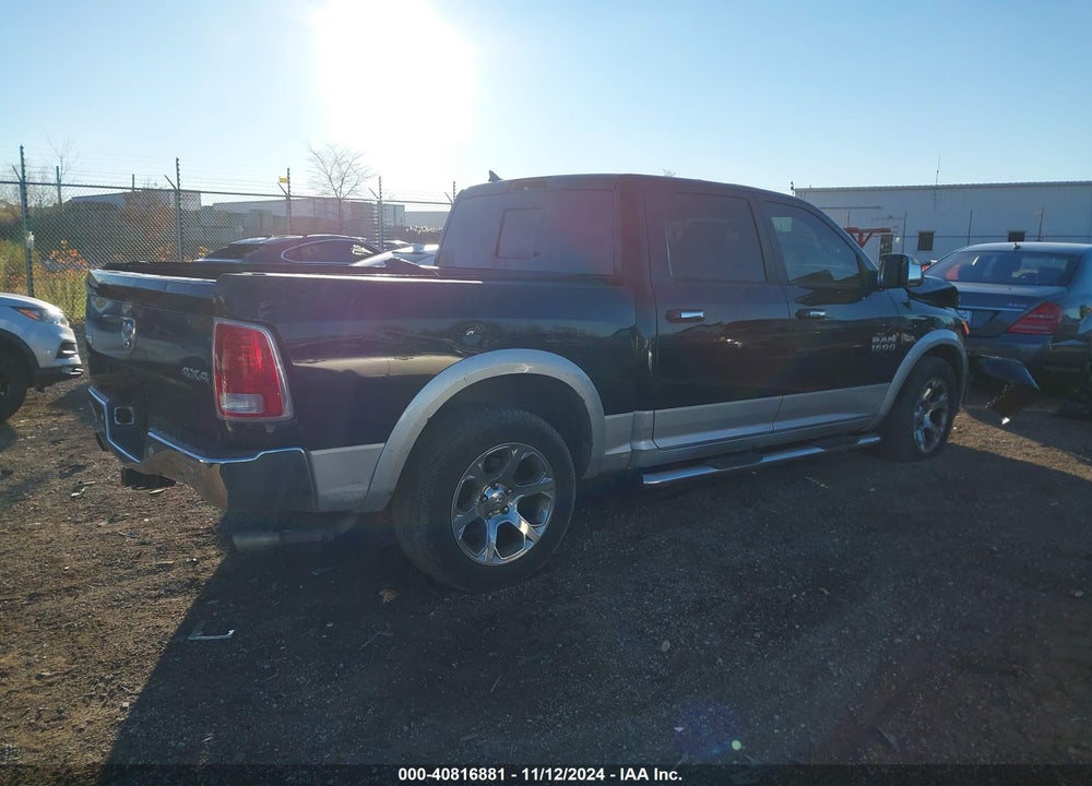 2017 RAM 1500 LAIE  4X4 5'7 BOX VIN: 1C6RR7NTXHS636165