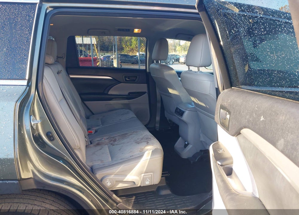 2014 TOYOTA HIGHLANDER VIN: 5TDBKRFH0ES050843