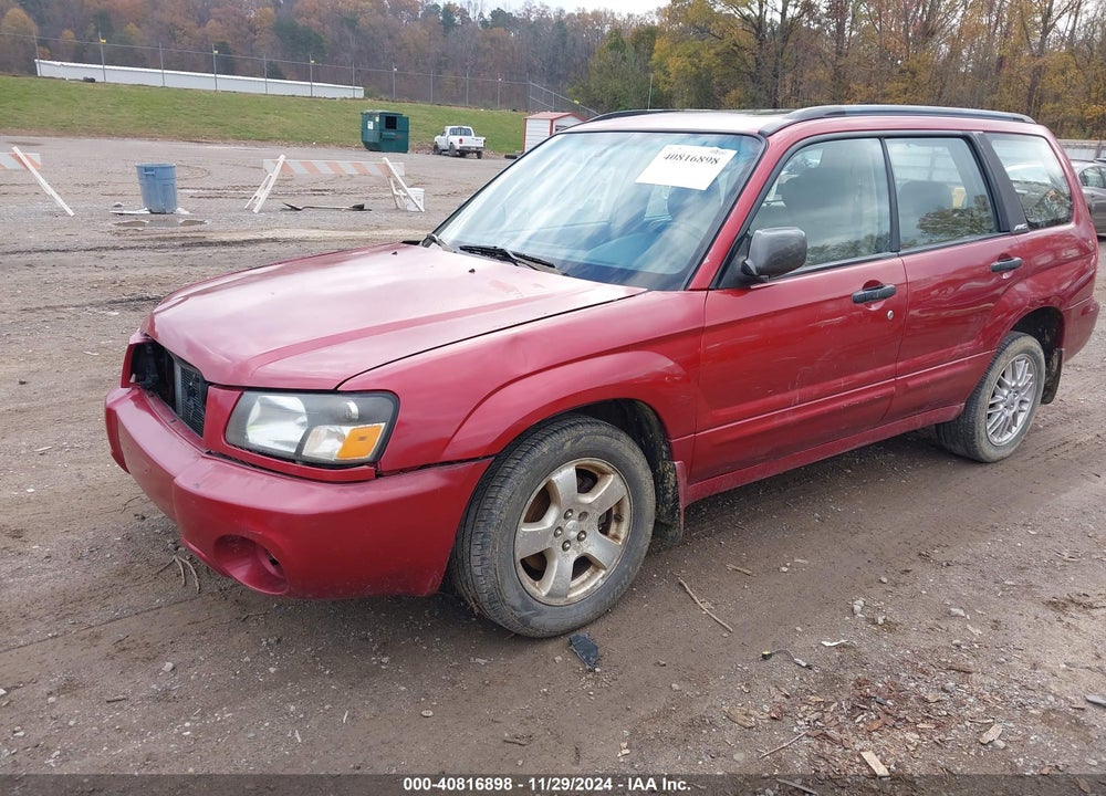 2003 SUBARU FORESTER XS VIN: JF1SG65623H715510