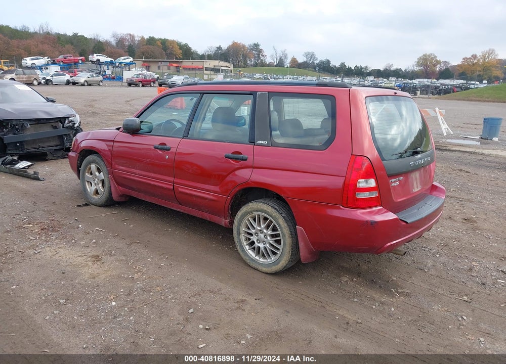 2003 SUBARU FORESTER XS VIN: JF1SG65623H715510
