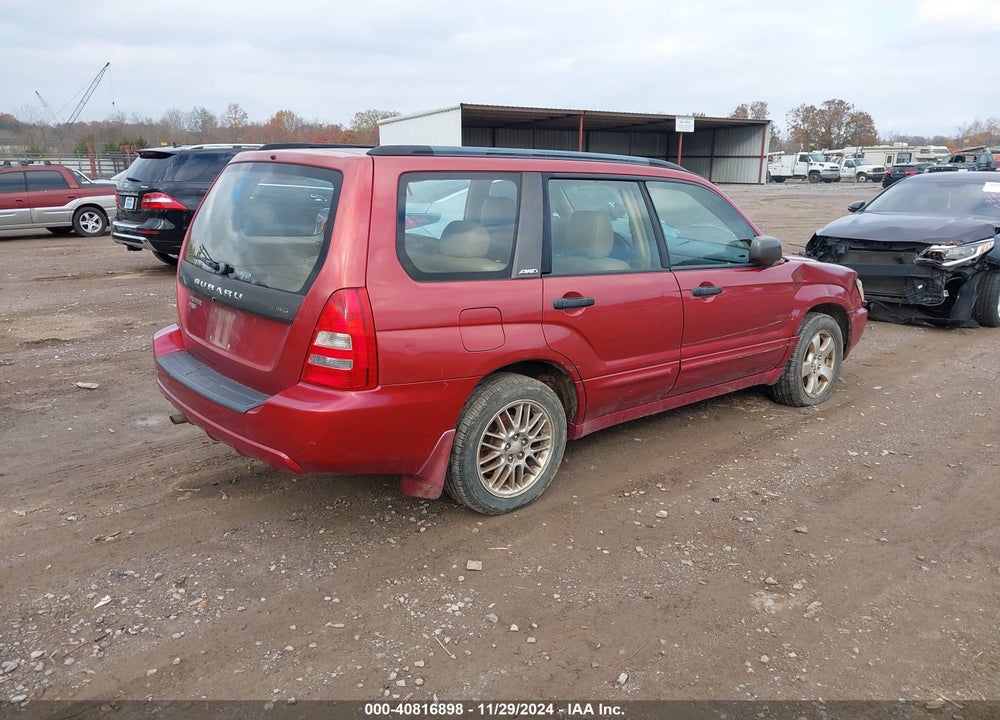 2003 SUBARU FORESTER XS VIN: JF1SG65623H715510
